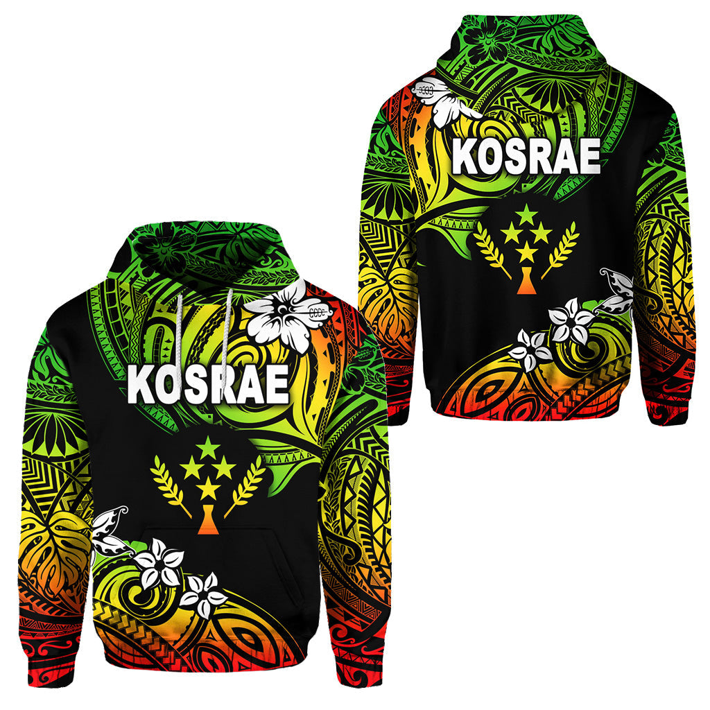 FSM Kosrae Hoodie Unique Vibes Reggae