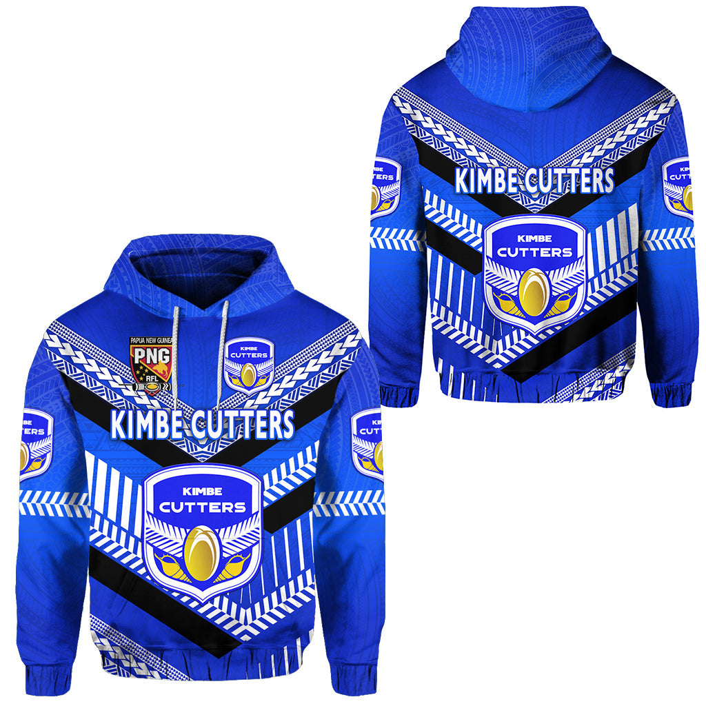 Papua New Guinea Kimbe Cutters Hoodie Rugby Blue
