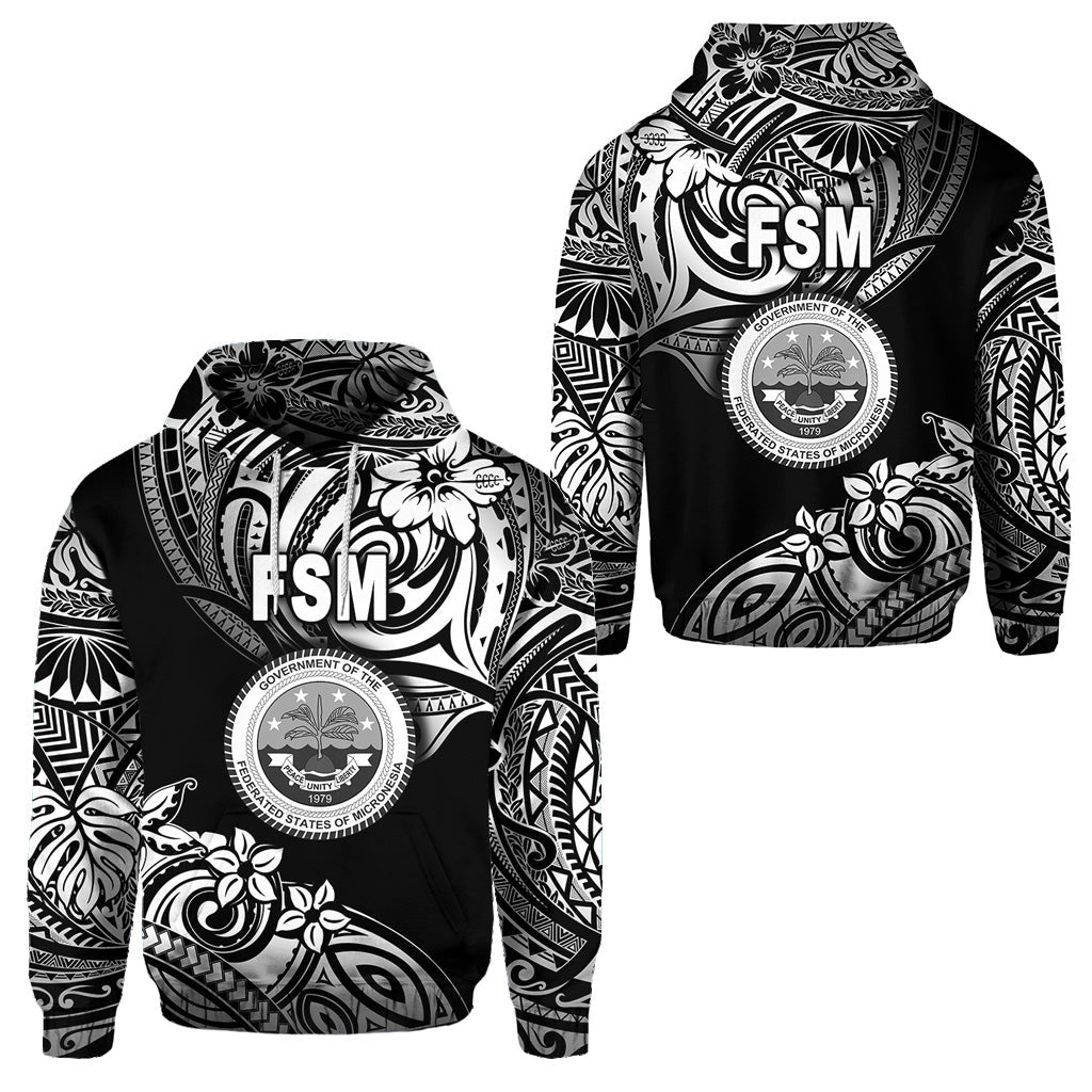 Federated States of Micronesia Hoodie Unique Vibes Black