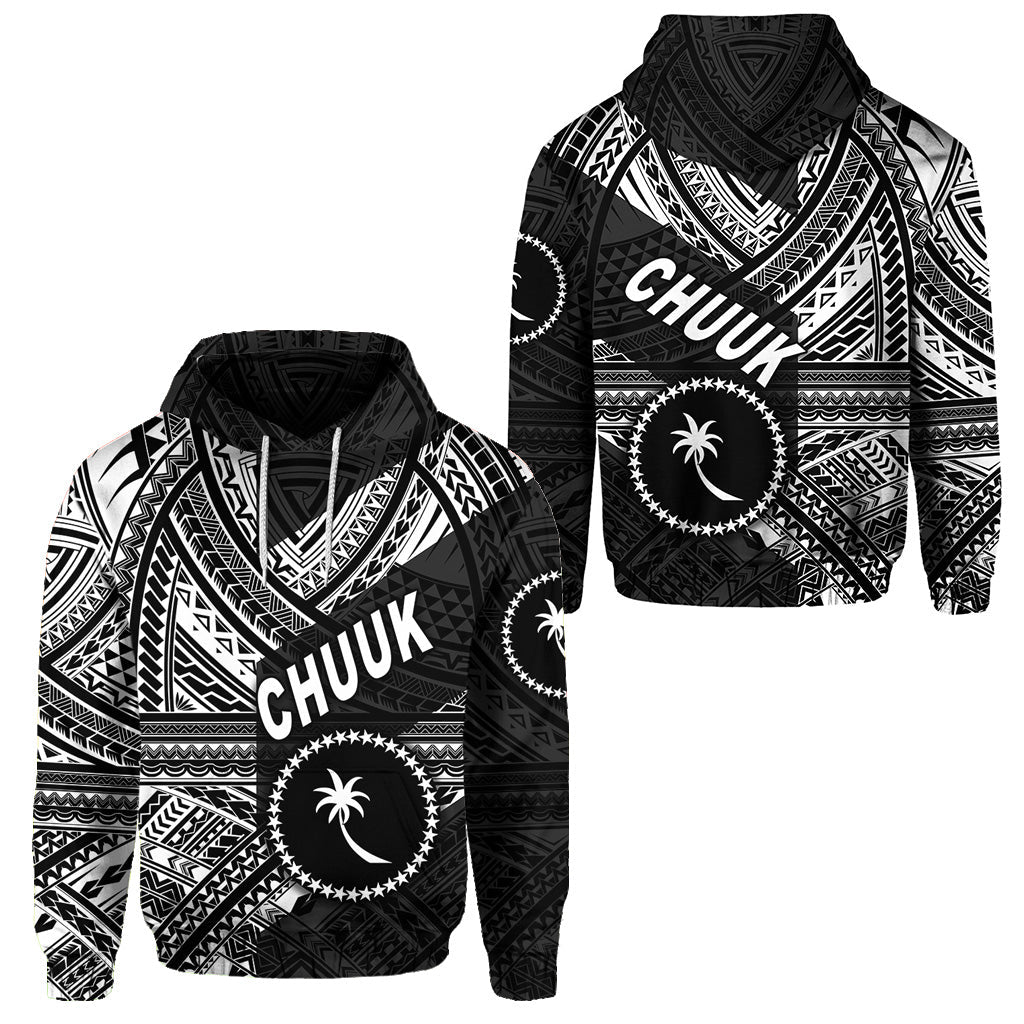 FSM Chuuk Hoodie Original Style Black