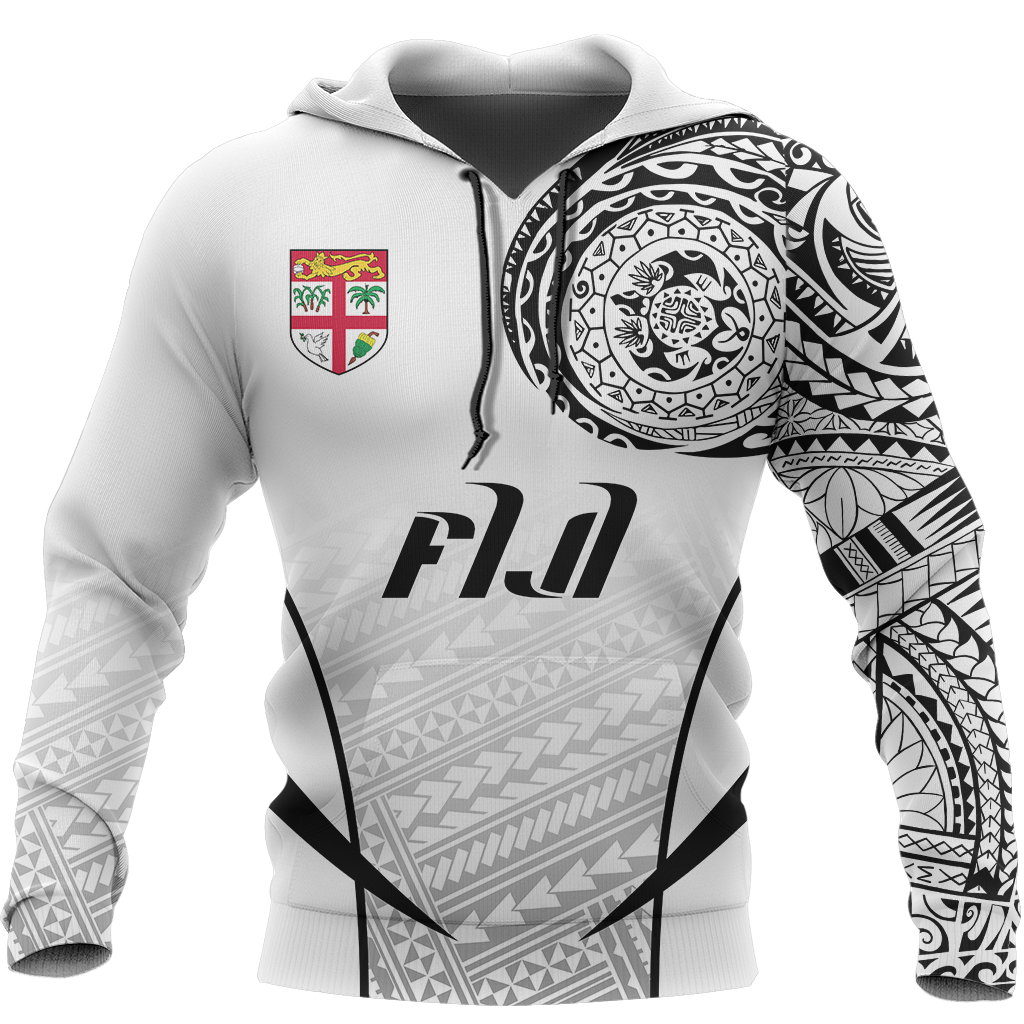 Fiji Hoodie Fiji Flag Polynesian Tattoo Special