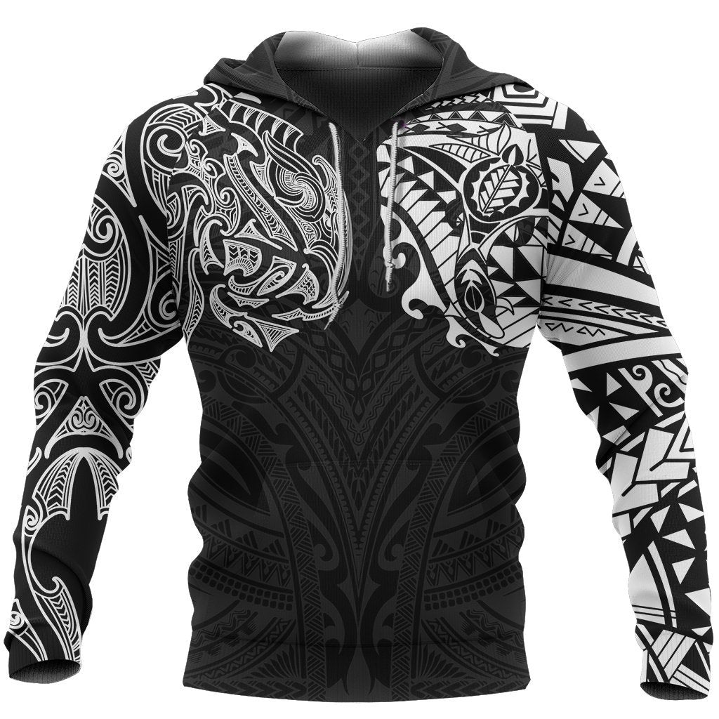 New Zealand Hoodie, Maori Polynesian Tattoo