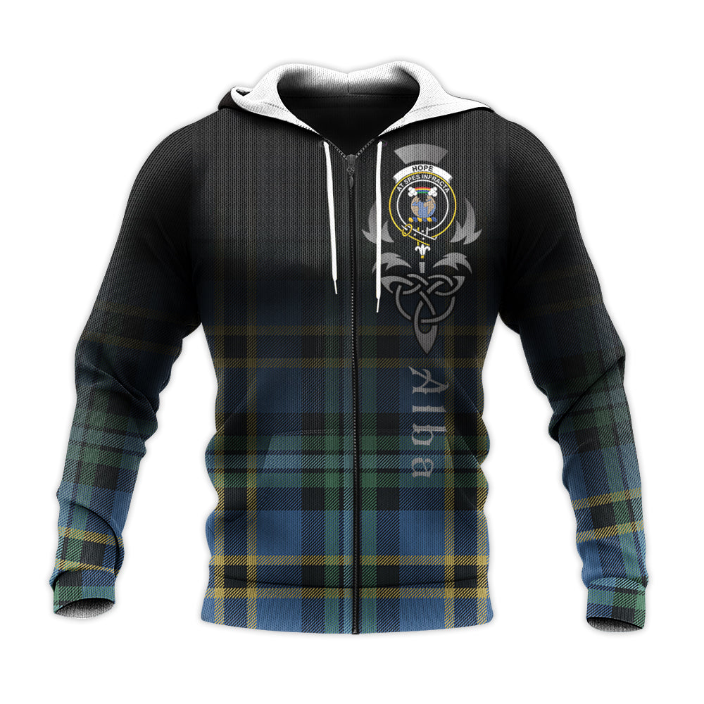 Printivon Hope Ancient Tartan Crest Alba Celtic Hoodie