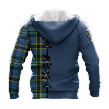 Printivon Hope Ancient Tartan Hoodie Lion Rampant And Celtic Thistle Style