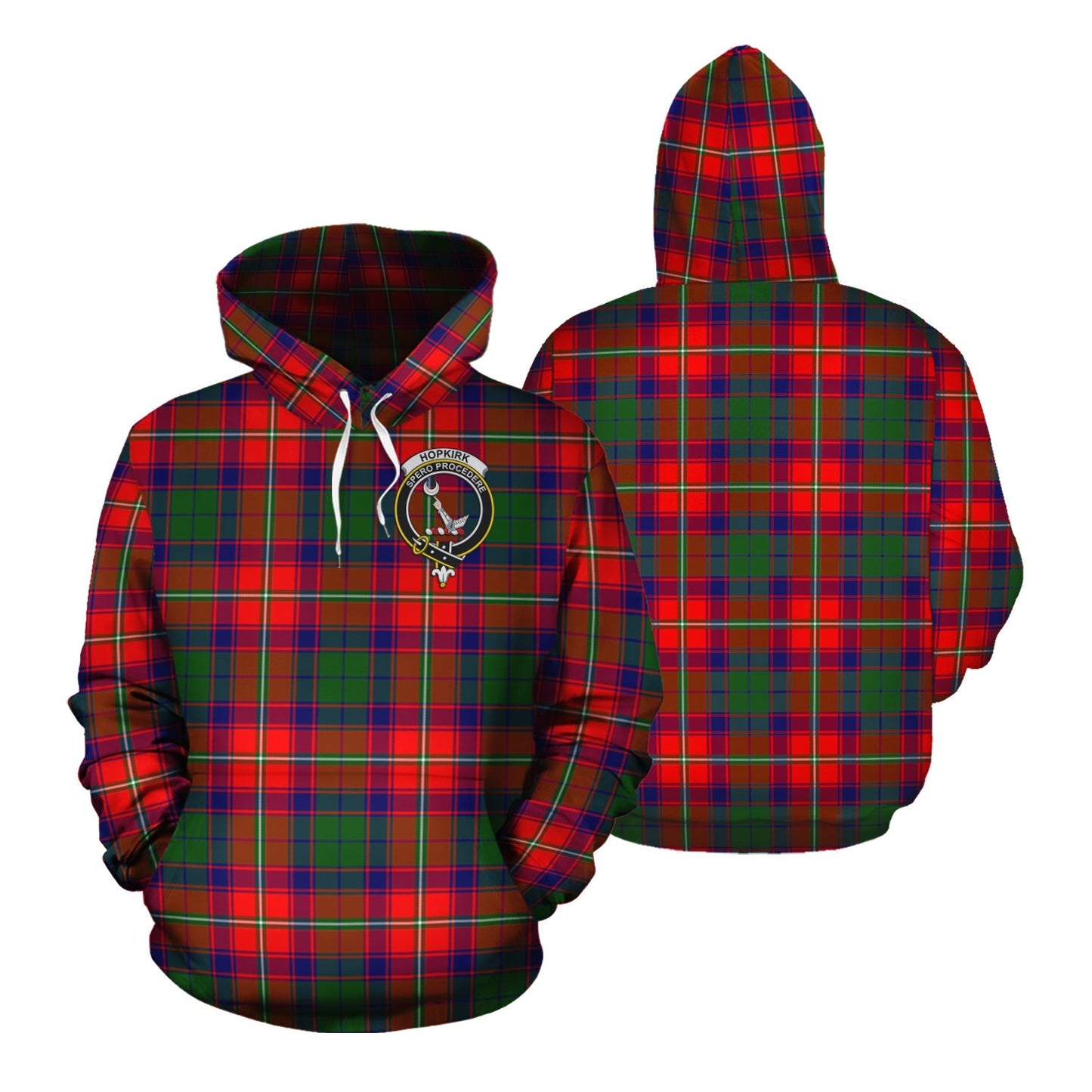 Printivon Hopkirk Tartan Hoodie