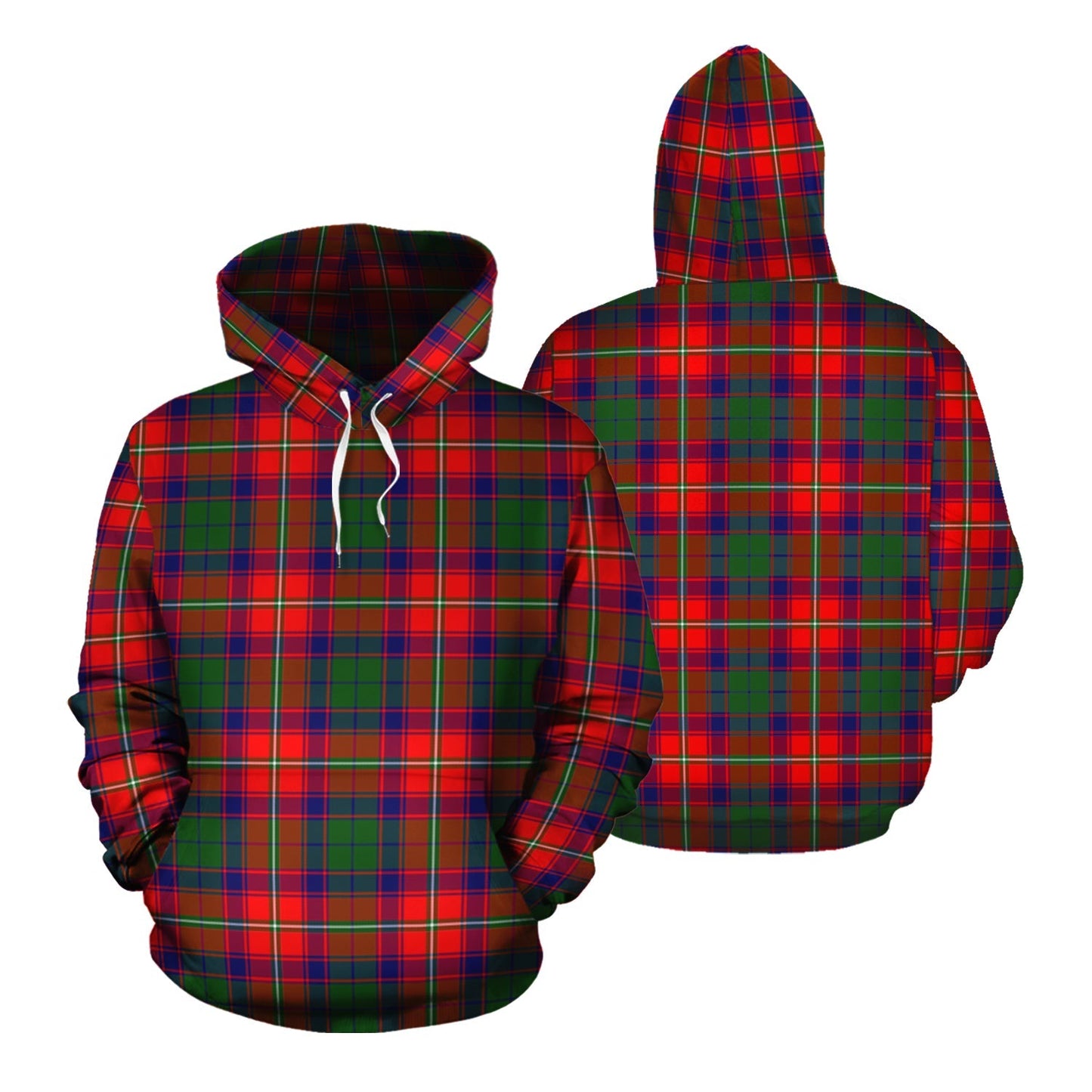 Printivon Hopkirk Tartan Hoodie