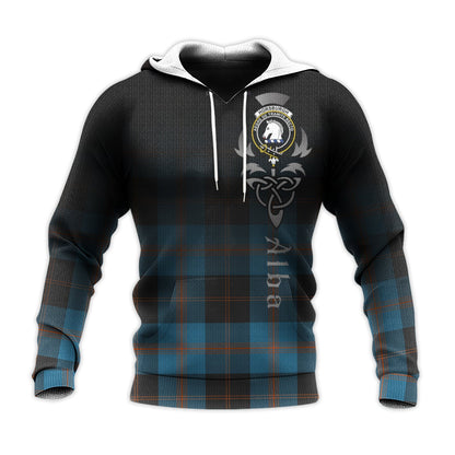 Printivon Horsburgh Tartan Crest Alba Celtic Hoodie