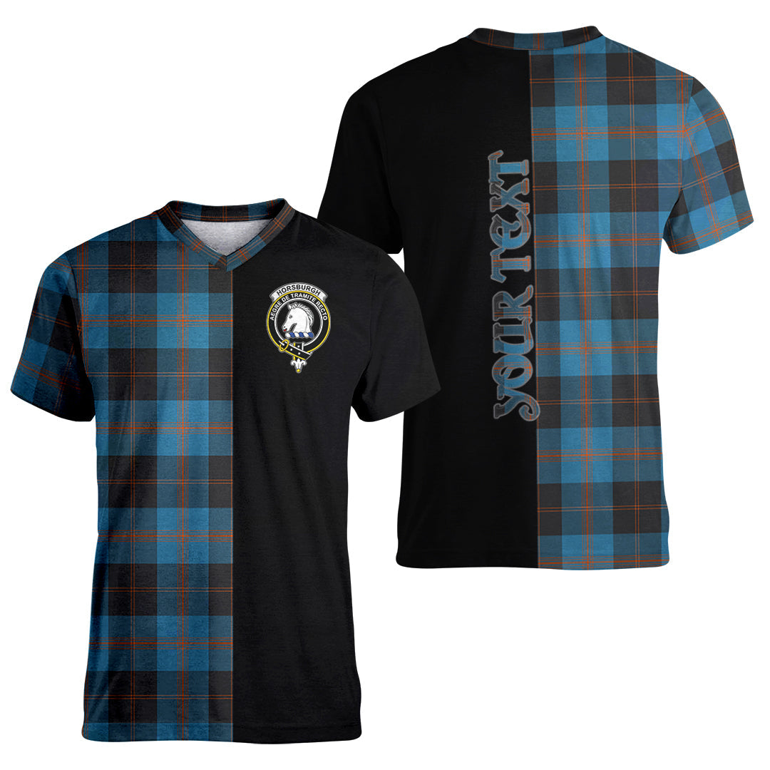 Printivon Horsburgh Tartan Personalize Half T shirt