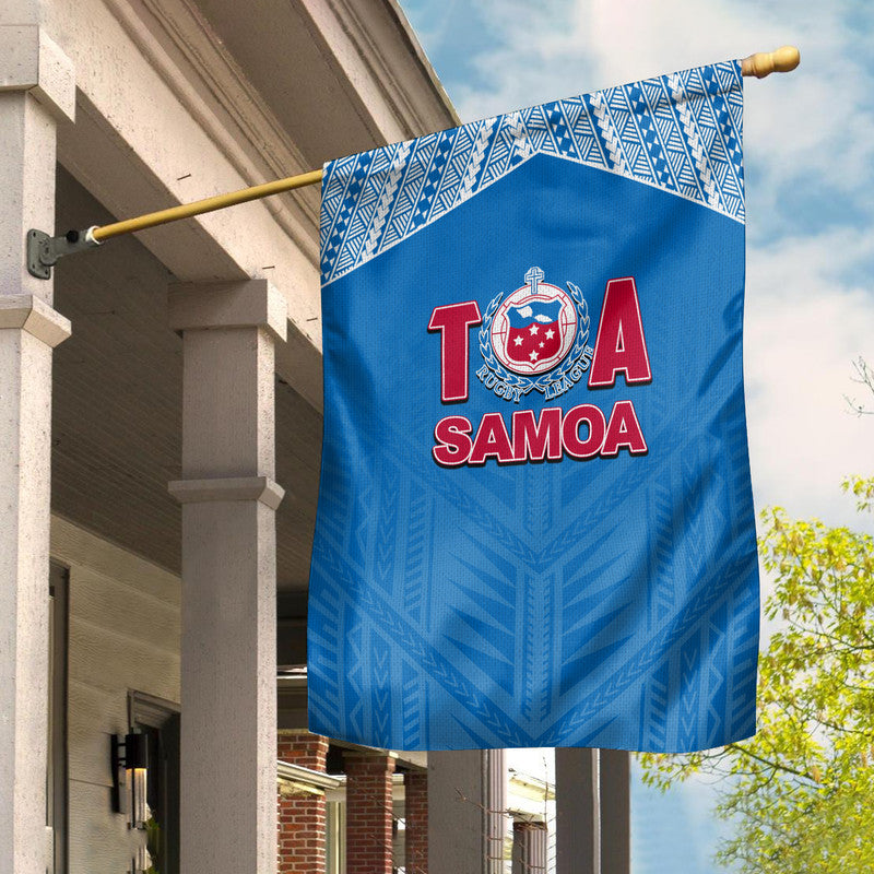 Toa Samoa Rugby Flag Blue Sky Jersey 2022