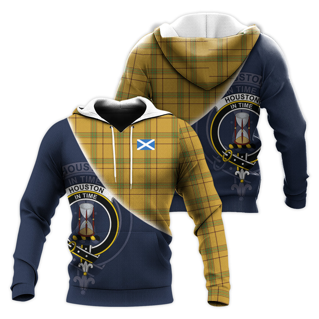Printivon Houston Tartan Scottish Crest Hoodie