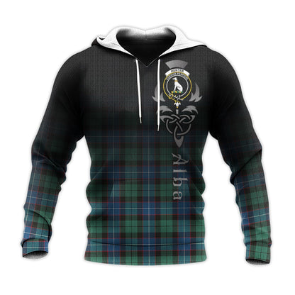 Printivon Hunter Ancient Tartan Crest Alba Celtic Hoodie