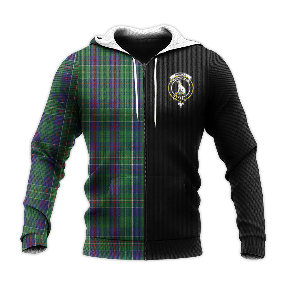 Printivon Hunter Of Hunterston Tartan Personalize Half Hoodie