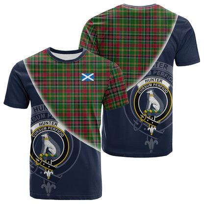 Printivon Hunter Wilsons Tartan Scottish Crest T Shirt