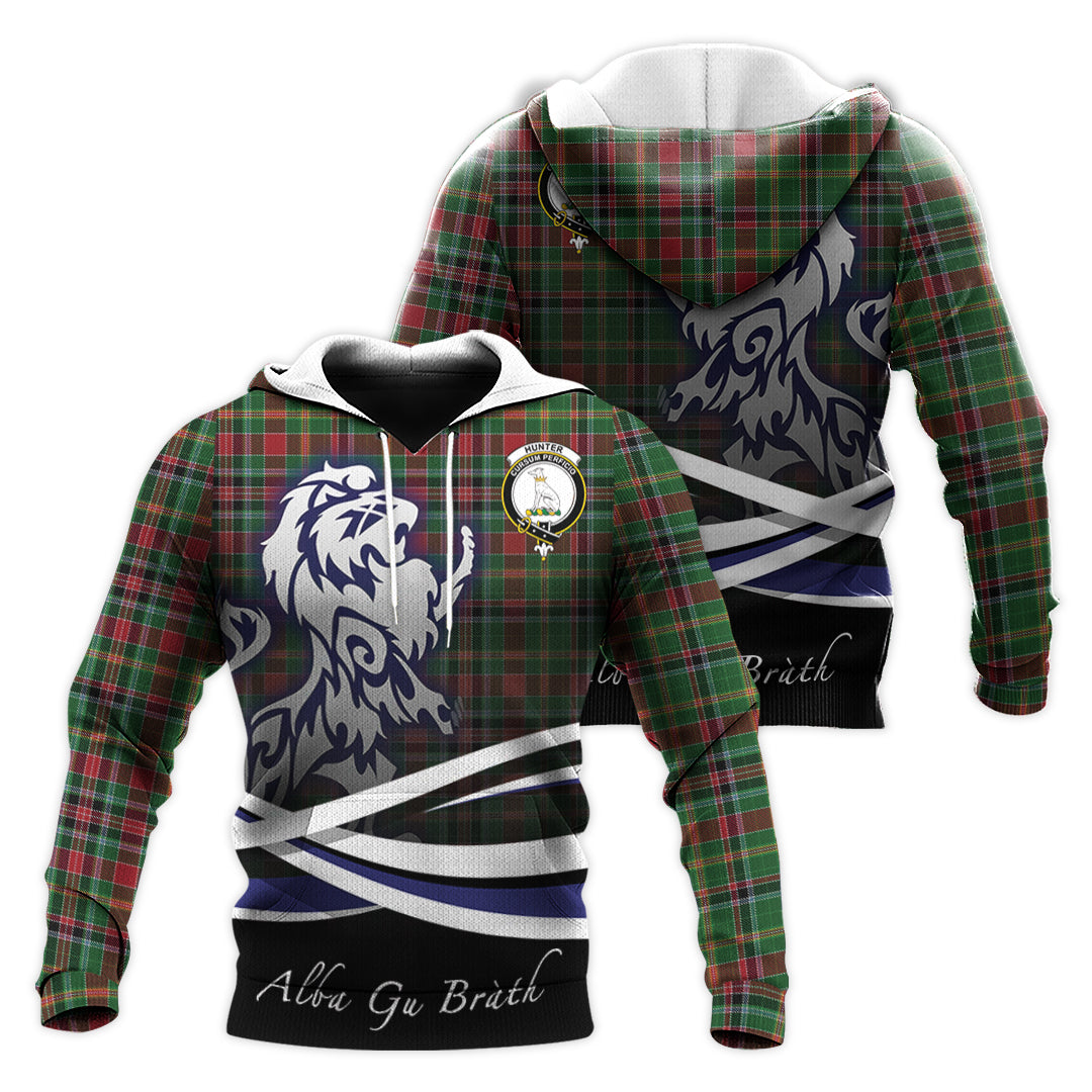 Printivon Hunter Wilsons Tartan Scottish Lion Hoodie