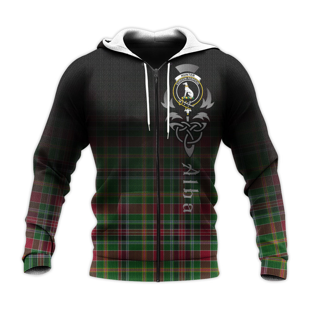 Printivon Hunter Wilsons Tartan Crest Alba Celtic Hoodie