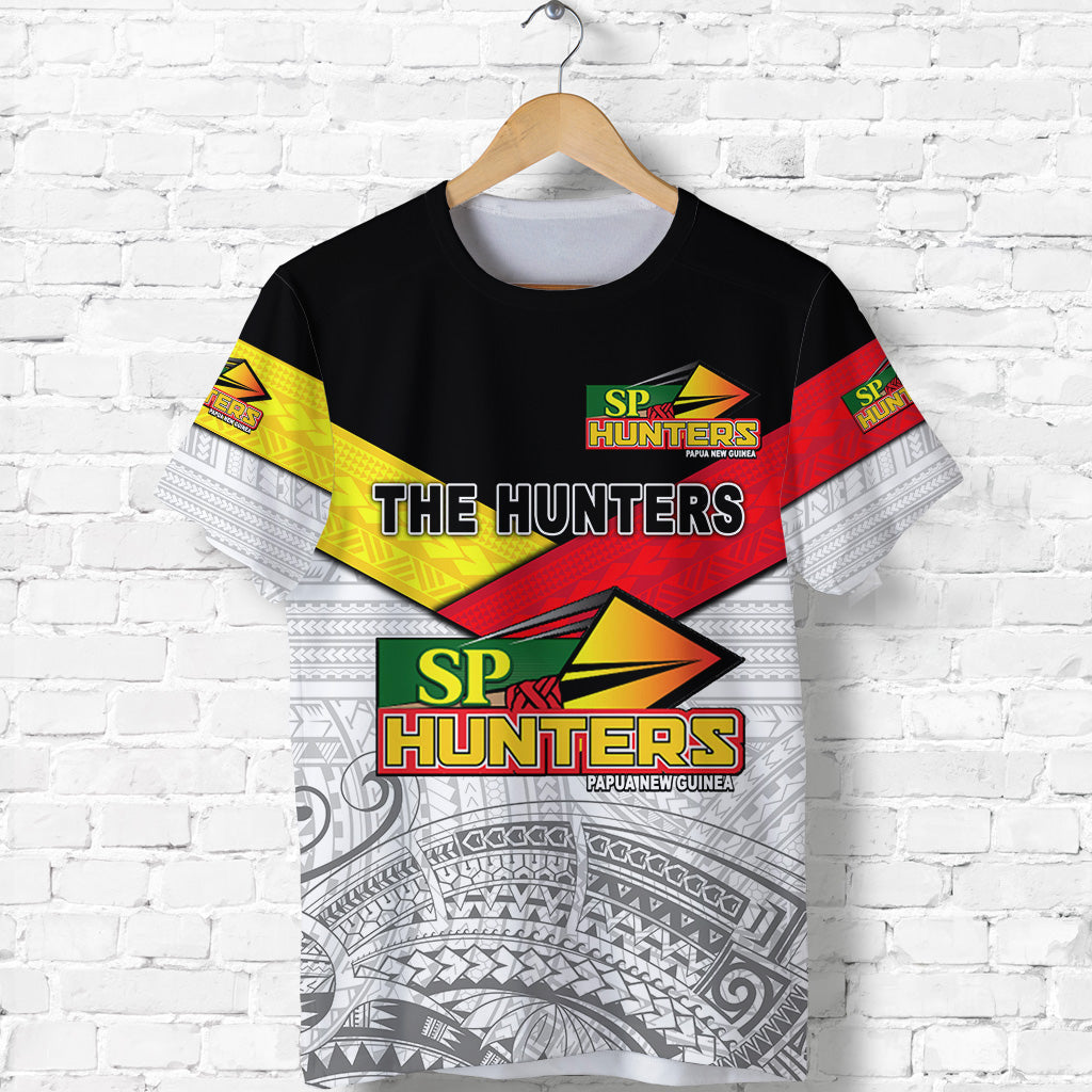 Papua New Guinea Sp Hunters T Shirt Rugby Original Style - White