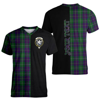 Printivon Inglis Tartan Personalize Half T shirt