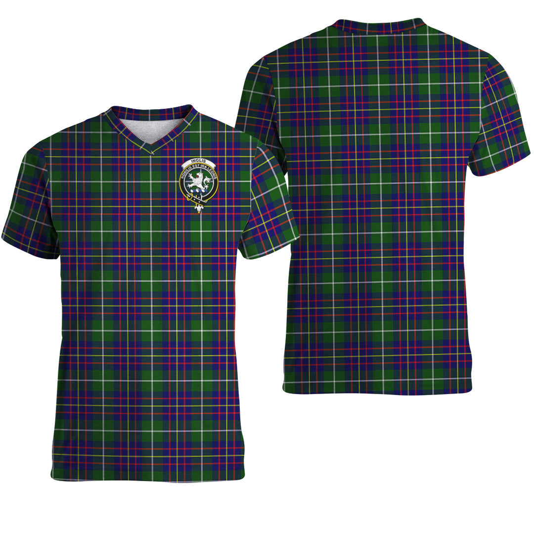 Printivon Inglis Modern Tartan T Shirt