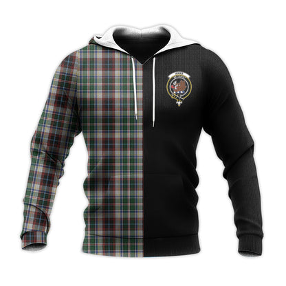 Printivon Innes Dress Tartan Personalize Half Hoodie