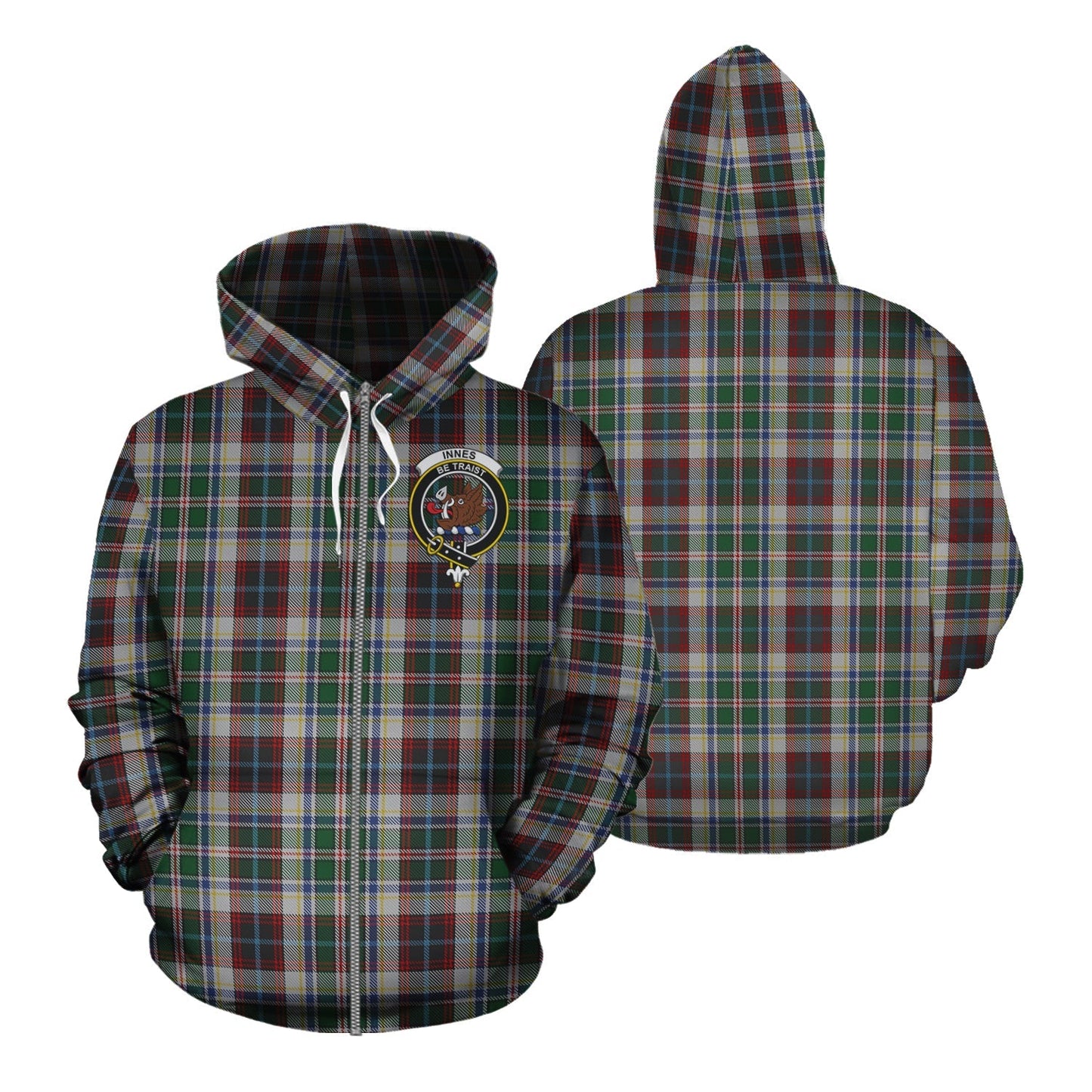 Printivon Innes Dress Tartan Hoodie