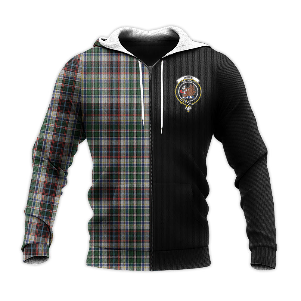 Printivon Innes Dress Tartan Personalize Half Hoodie