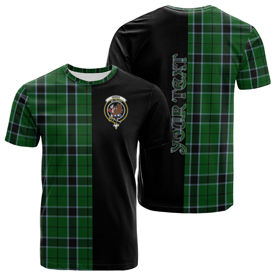 Printivon Innes Hunting Tartan Personalize Half T shirt