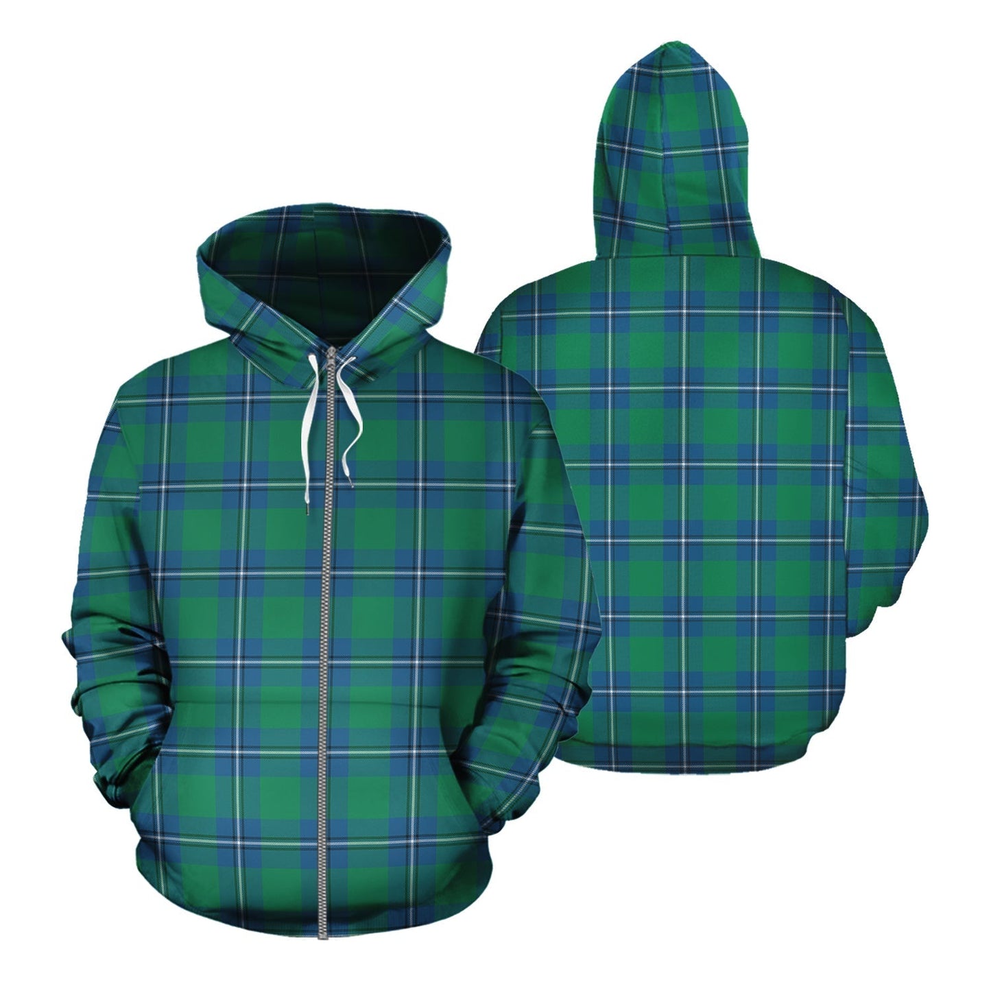 Printivon Irvine Ancient Tartan Hoodie
