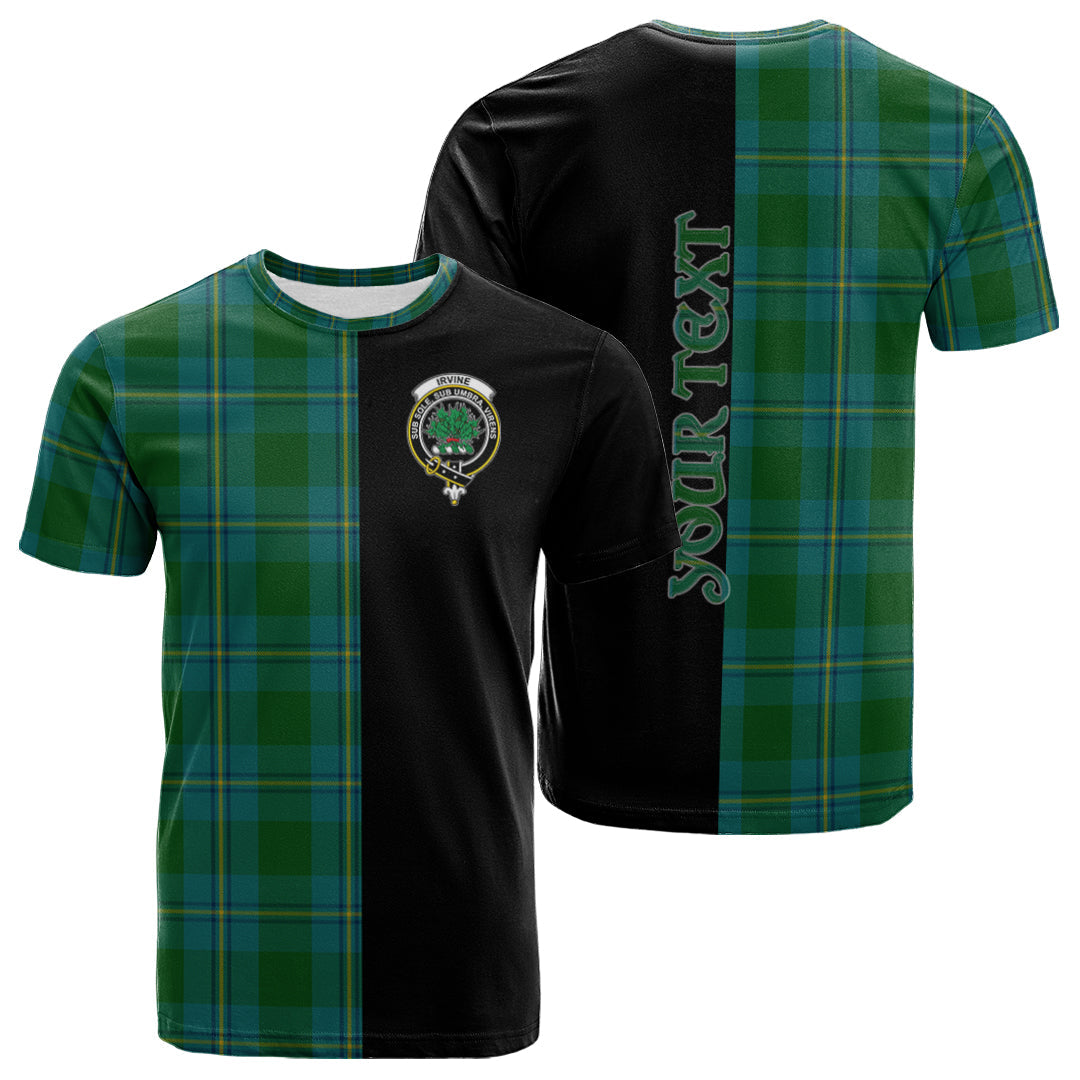 Printivon Irving of Bonshaw Tartan Personalize Half T shirt