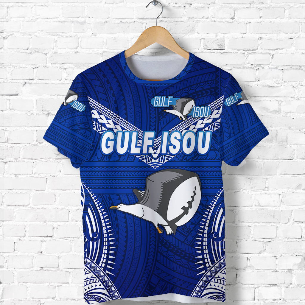 Papua New Guinea Prk Gulf Isou T Shirt Rugby Original Style - Blue