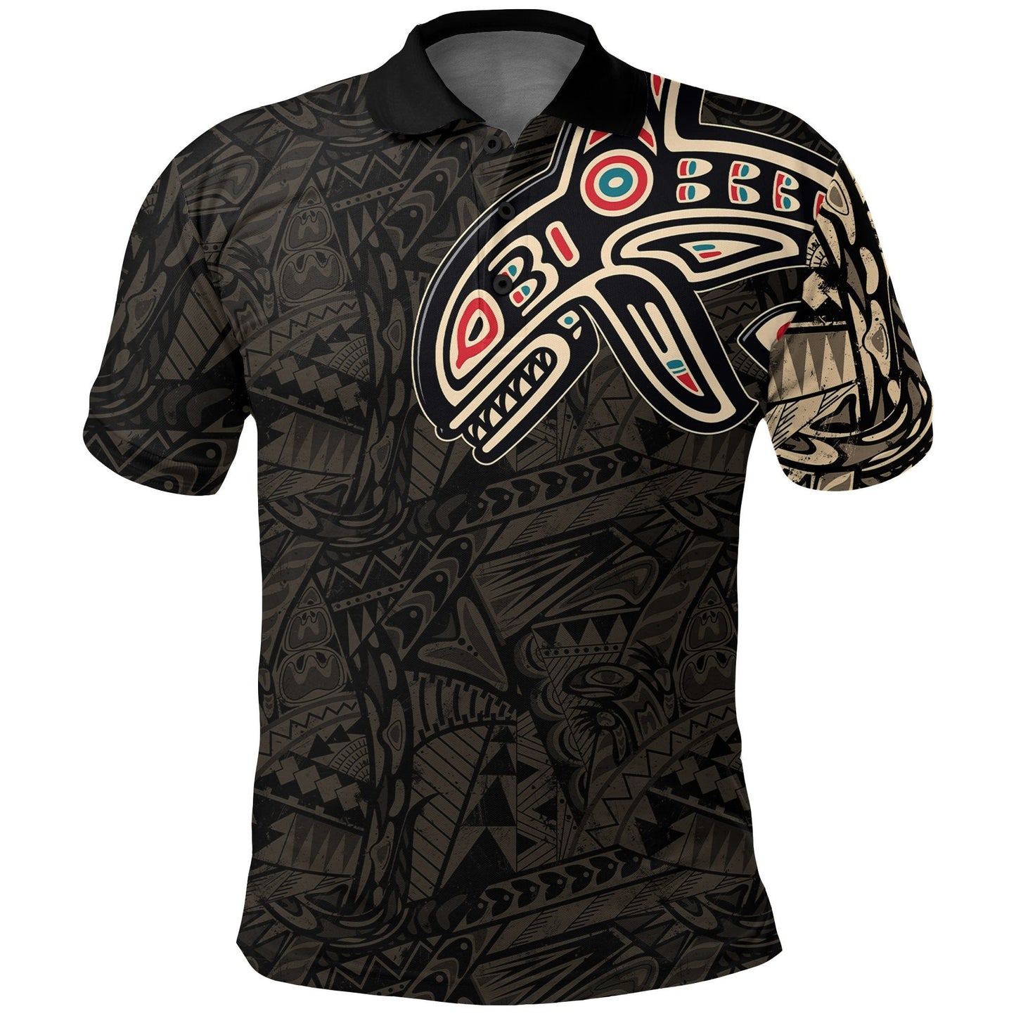 Canada Haida Killer Whale Polo Shirt