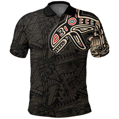 Canada Haida Killer Whale Polo Shirt