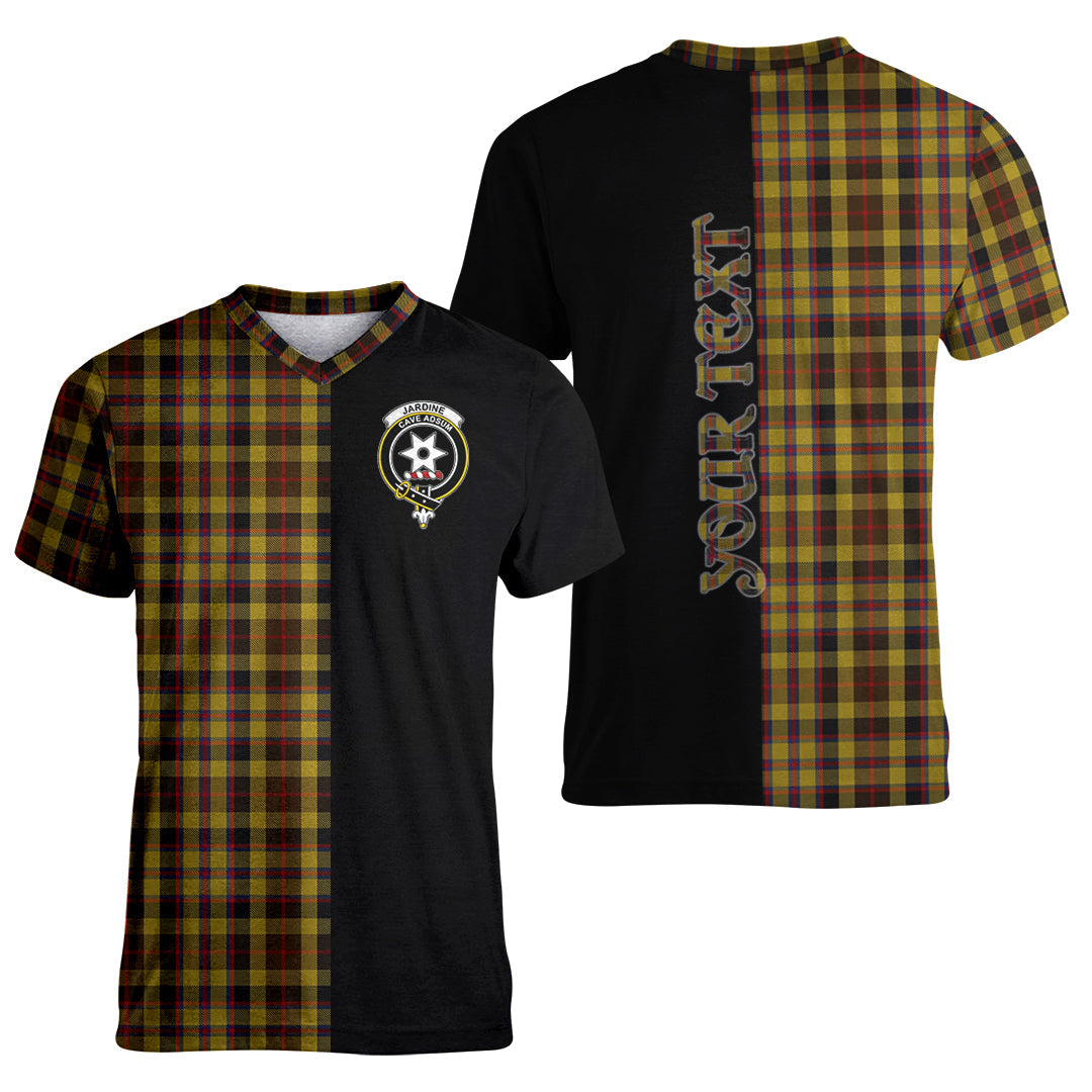 Printivon Jardine Tartan Personalize Half T shirt