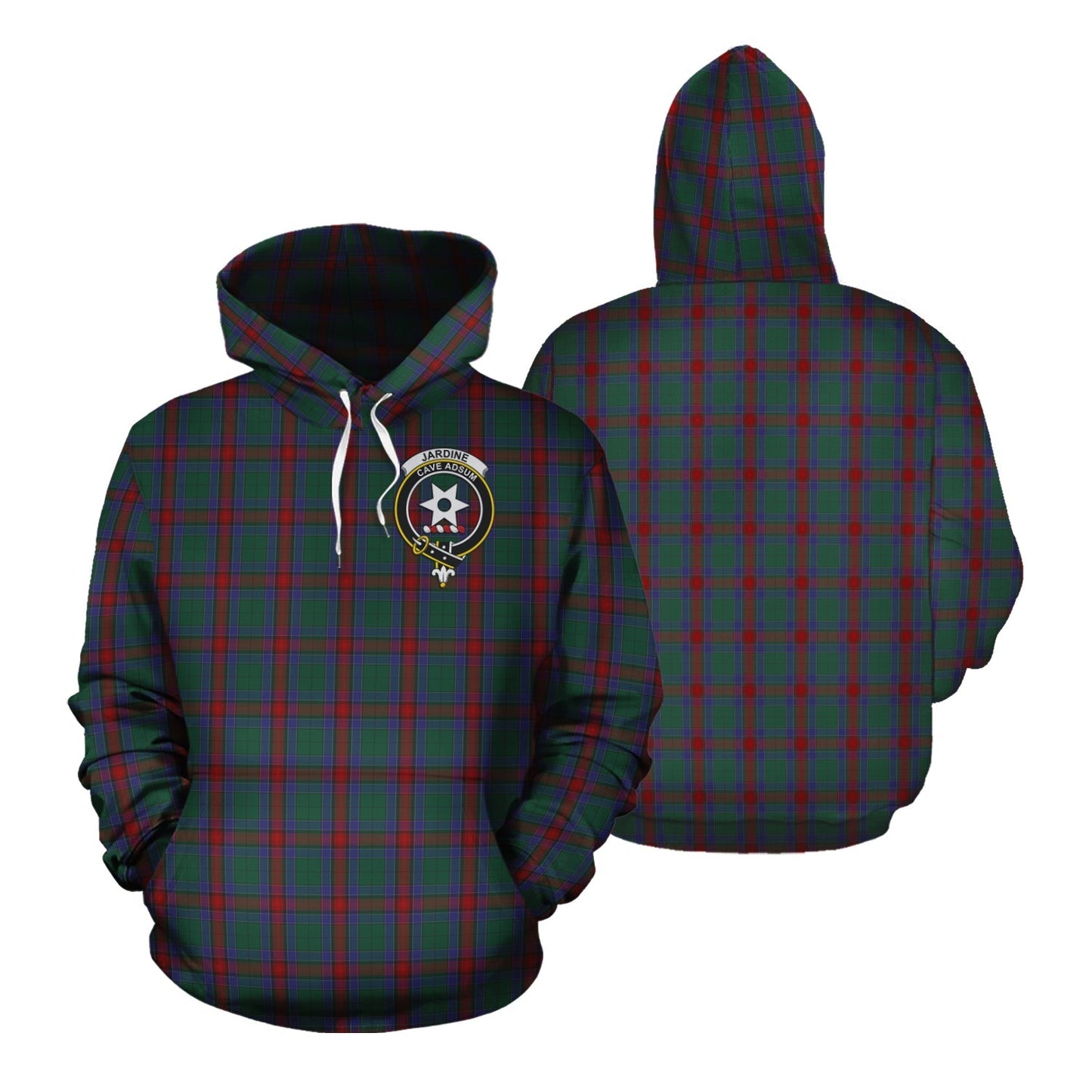 Printivon Jardine Dress Tartan Hoodie