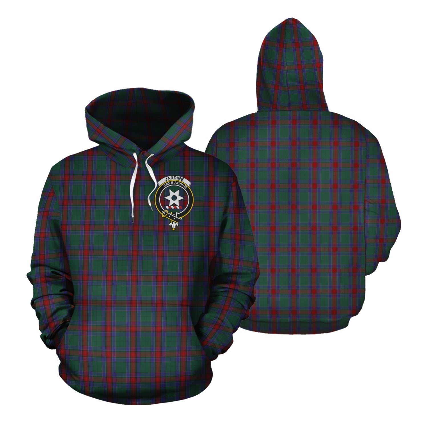 Printivon Jardine Dress Tartan Hoodie