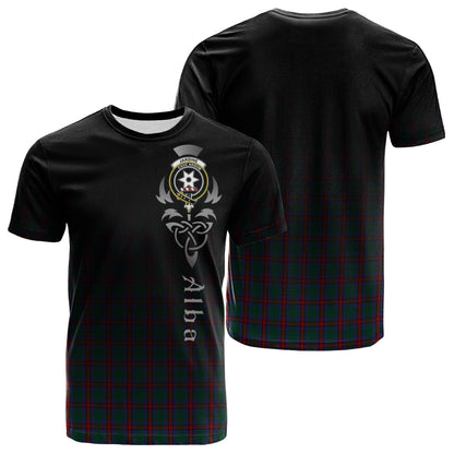 Printivon Jardine Dress Tartan Crest Alba Celtic T Shirt