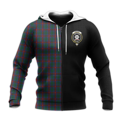 Printivon Jardine Dress Tartan Personalize Half Hoodie