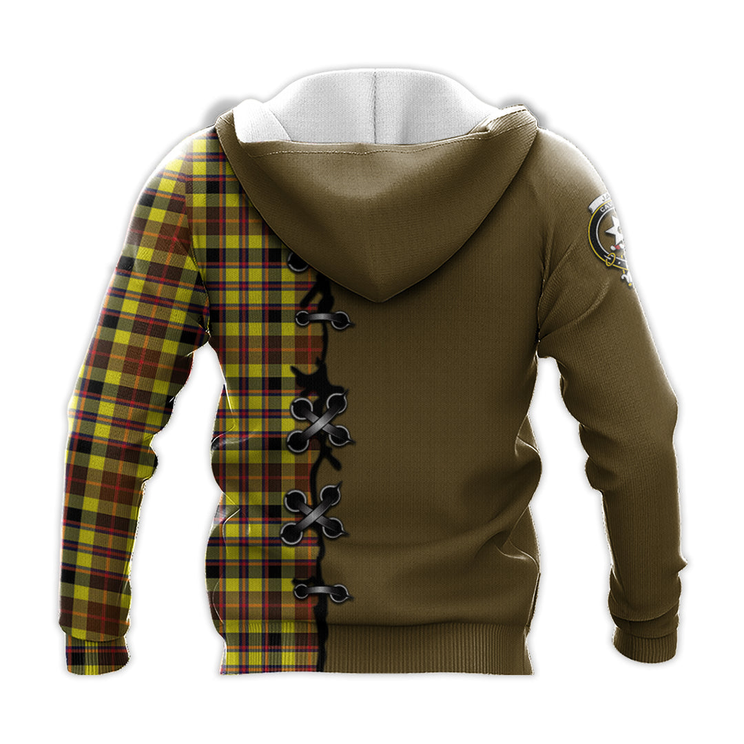 Printivon Jardine Modern Tartan Hoodie Lion Rampant And Celtic Thistle Style