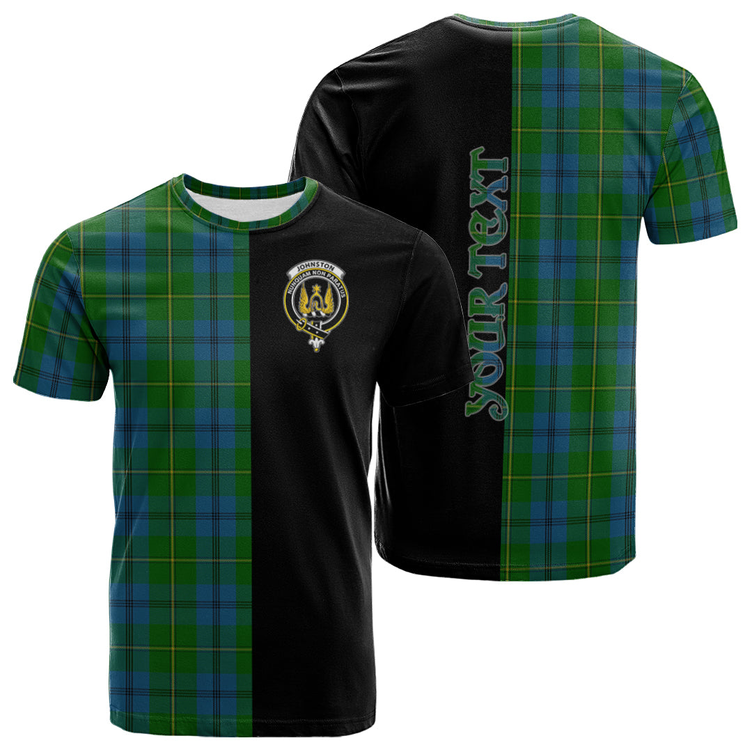 Printivon Johnston Tartan Personalize Half T shirt