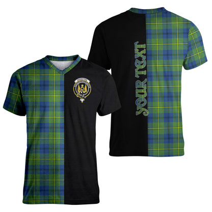 Printivon Johnston Ancient Tartan Personalize Half T shirt