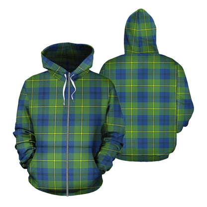 Printivon Johnston Ancient Tartan Hoodie