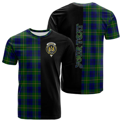 Printivon Johnston Modern Tartan Personalize Half T shirt
