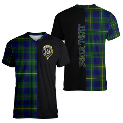 Printivon Johnston Modern Tartan Personalize Half T shirt
