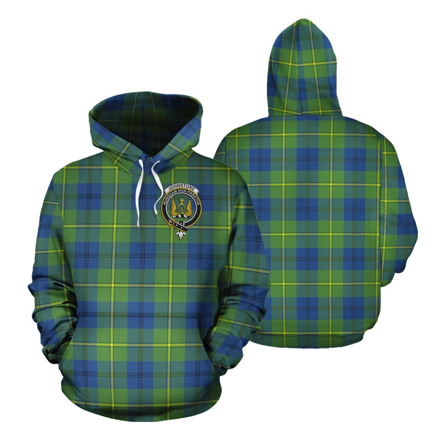 Printivon Johnstone Ancient Tartan Hoodie