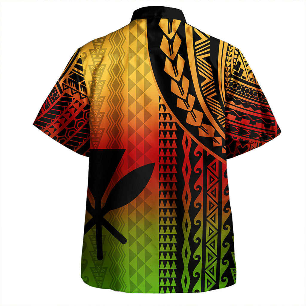 Hawaii Hawaiian Shirt Kanaka Maoli Polynesian Tattoo Island Reggae Hawaii Shirt