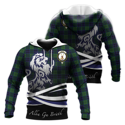 Printivon Keith Modern Tartan Scottish Lion Hoodie