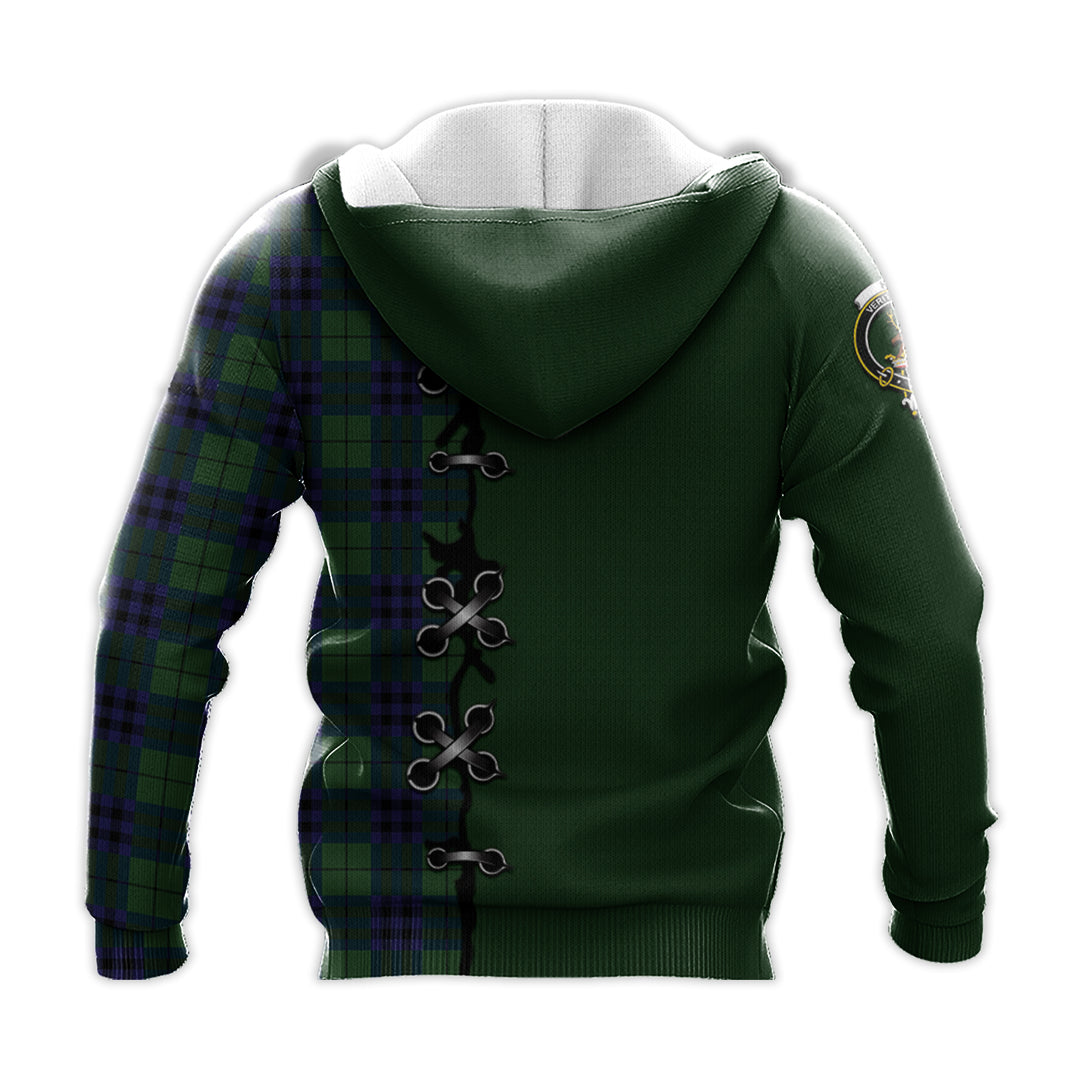 Printivon Keith Modern Tartan Hoodie Lion Rampant And Celtic Thistle Style