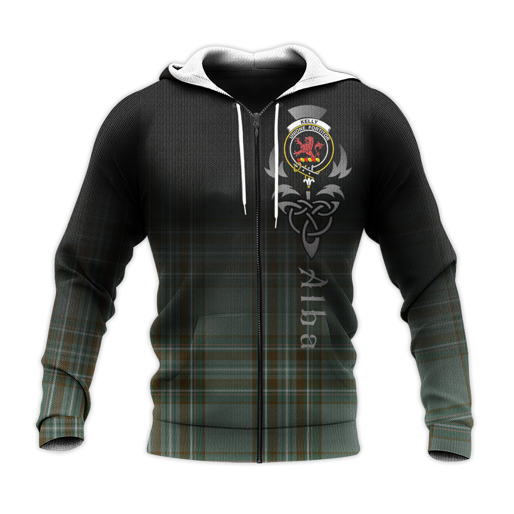Printivon Kelly Dress Tartan Crest Alba Celtic Hoodie