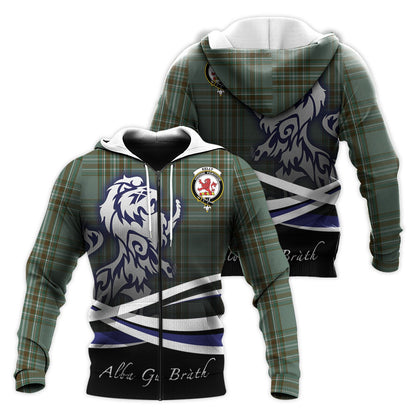 Printivon Kelly Dress Tartan Scottish Lion Hoodie
