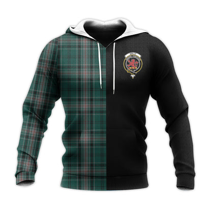 Printivon Kelly Of Sleat Hunting Tartan Personalize Half Hoodie