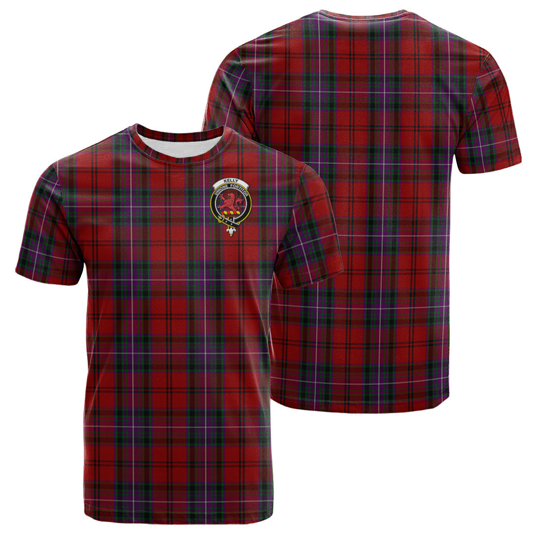 Printivon Kelly of Sleat Red Tartan T Shirt